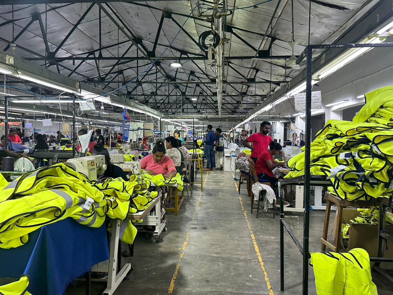 High Visibility Vest Production Infrastructure
